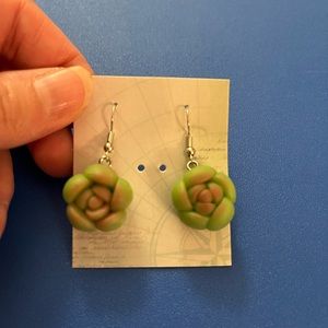 Succulent Earrings
